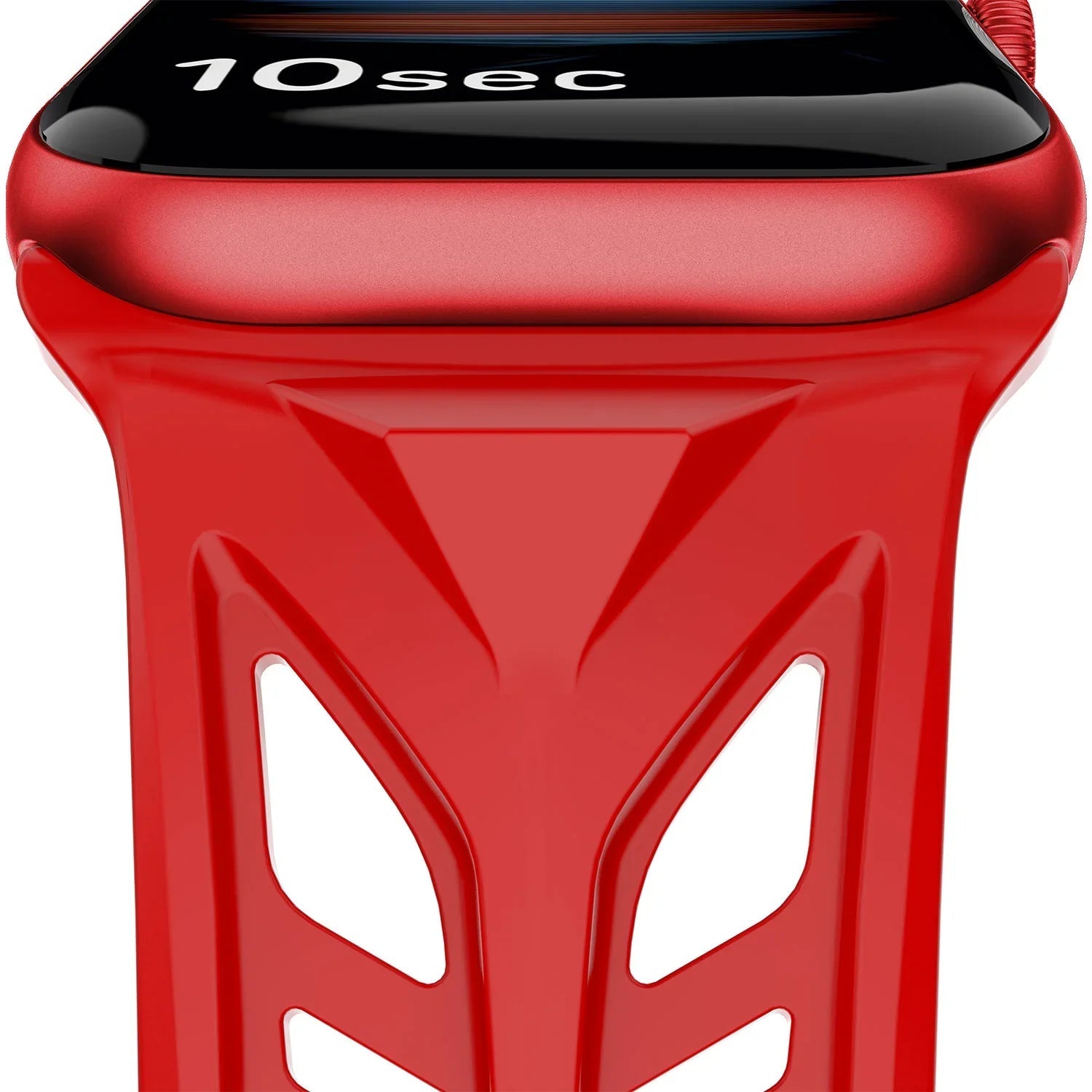 Apple Watch 49/46/45/44mm Itskins Spectrum Belt - Red