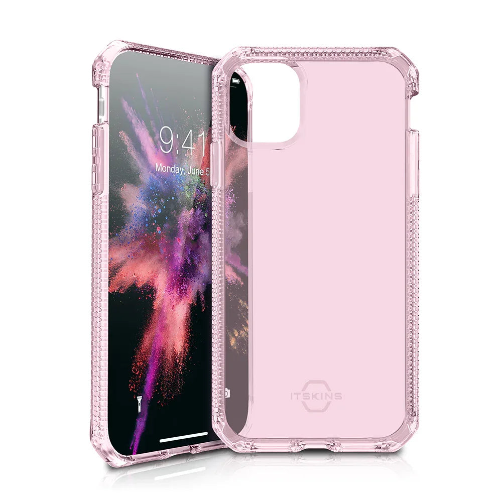 iPhone 11 Pro Itskins Spectrum Clear Case - Light Pink