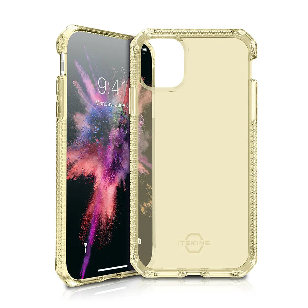 iPhone 11 Pro Max Itskins Spectrum Clear Case - Light Yellow