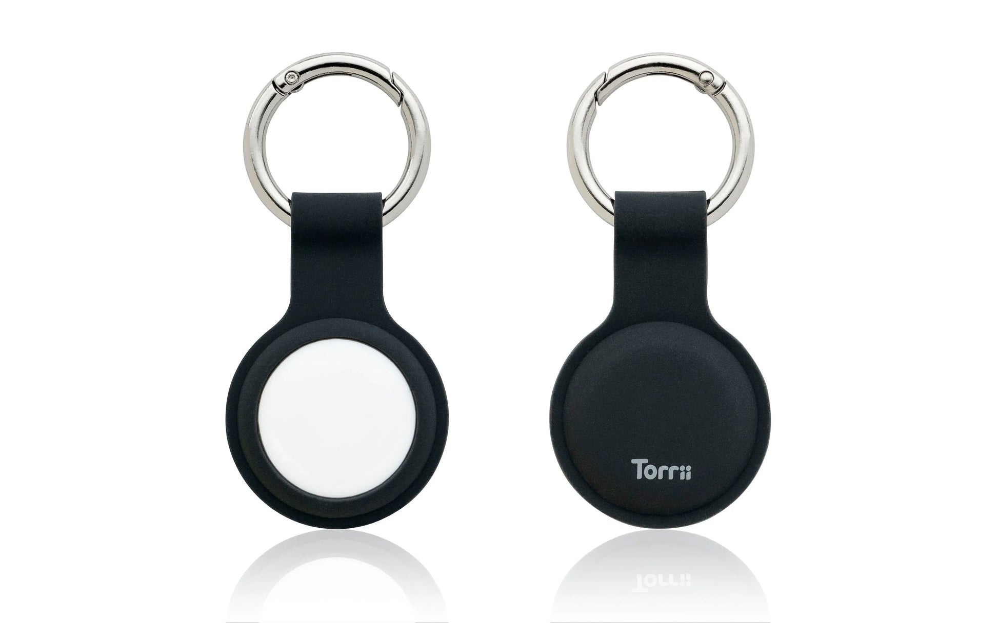 Torrii Bonjelly Silicone Key Ring For Apple Airtag - Black