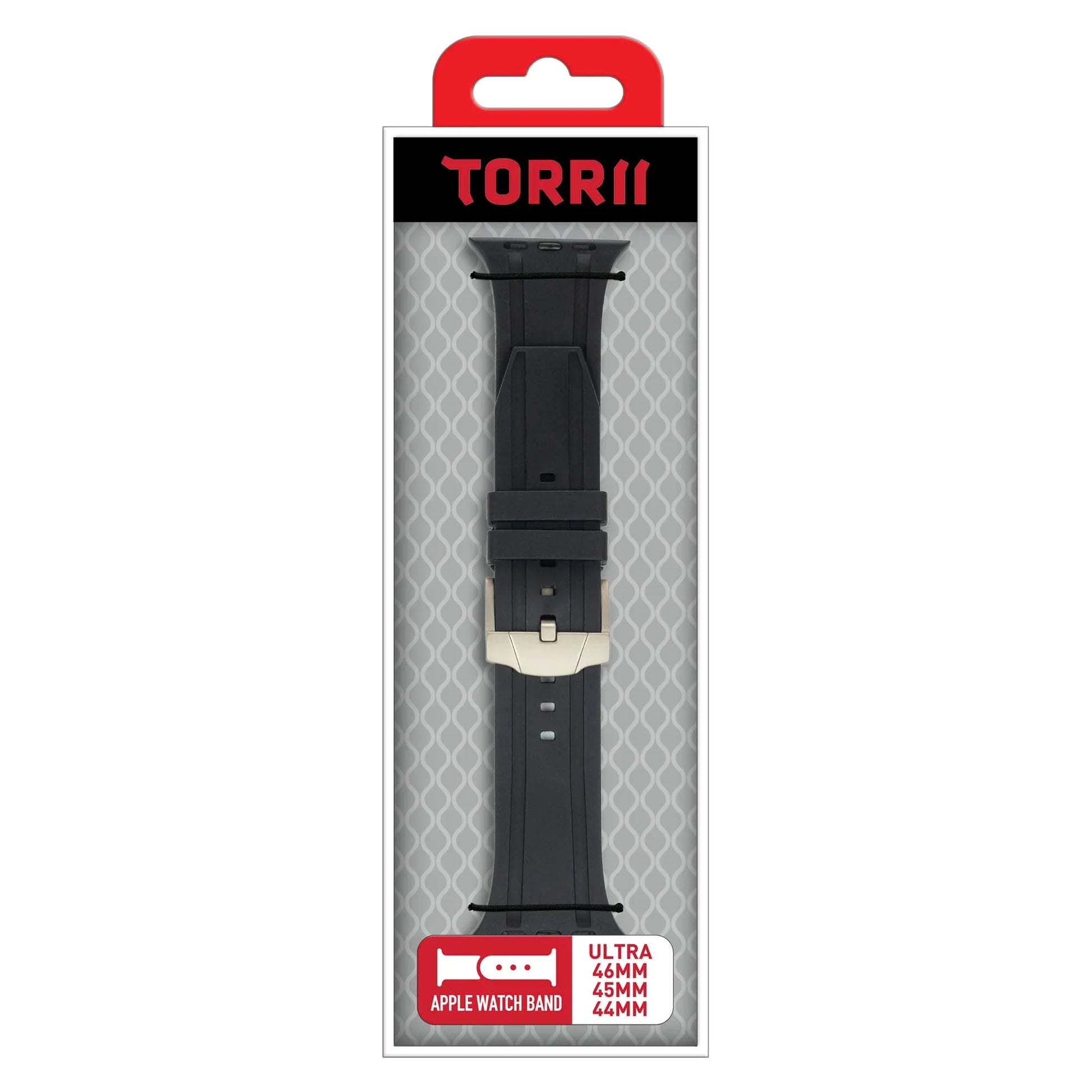 Apple Watch 49/46/45/44mm Torrii Belt Jupiter - Black