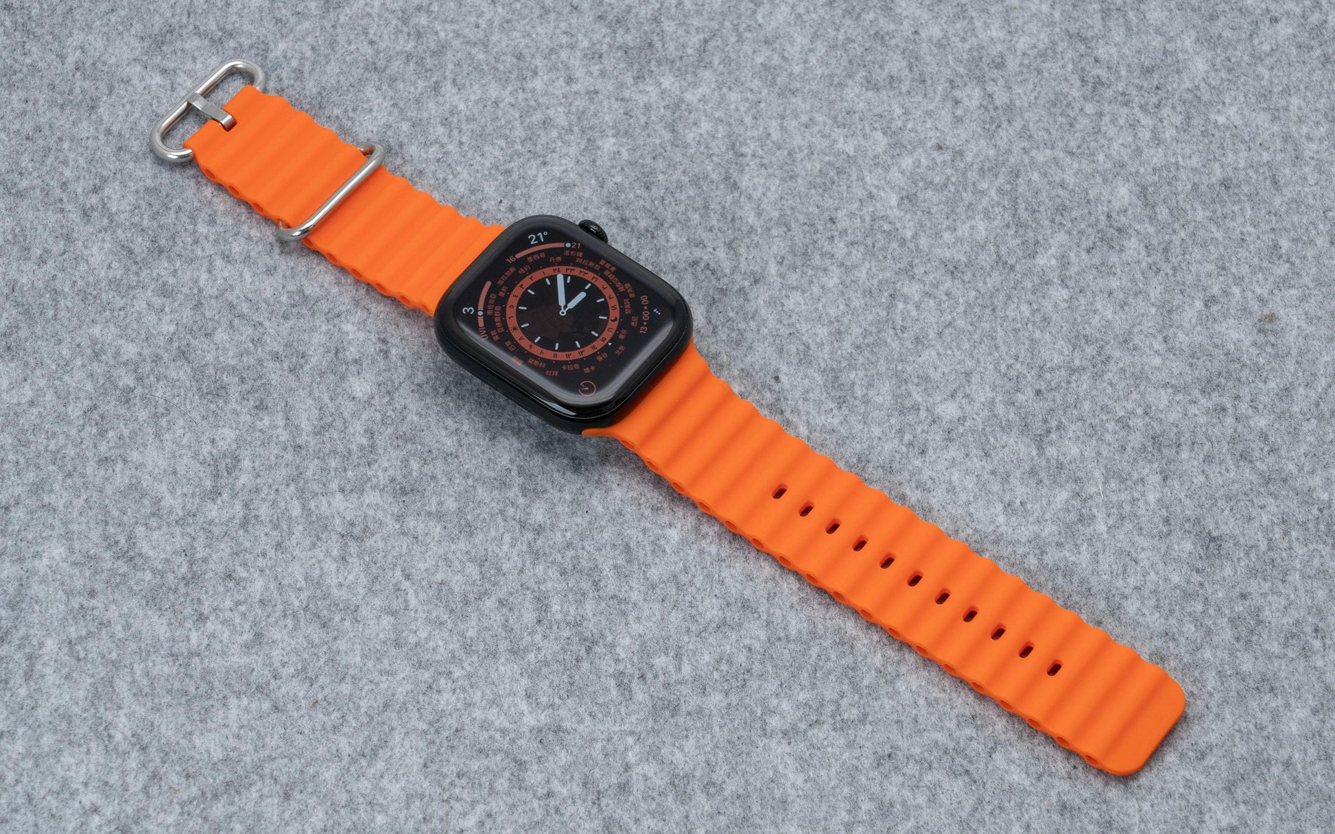 Apple Watch 49/46/45/44mm Torrii Belt Mercury - Orange