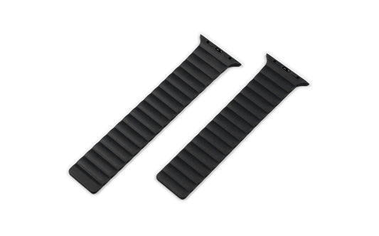 Apple Watch 49/46/45/44mm Torrii Saturn Silicone Magnetic Belt - Black
