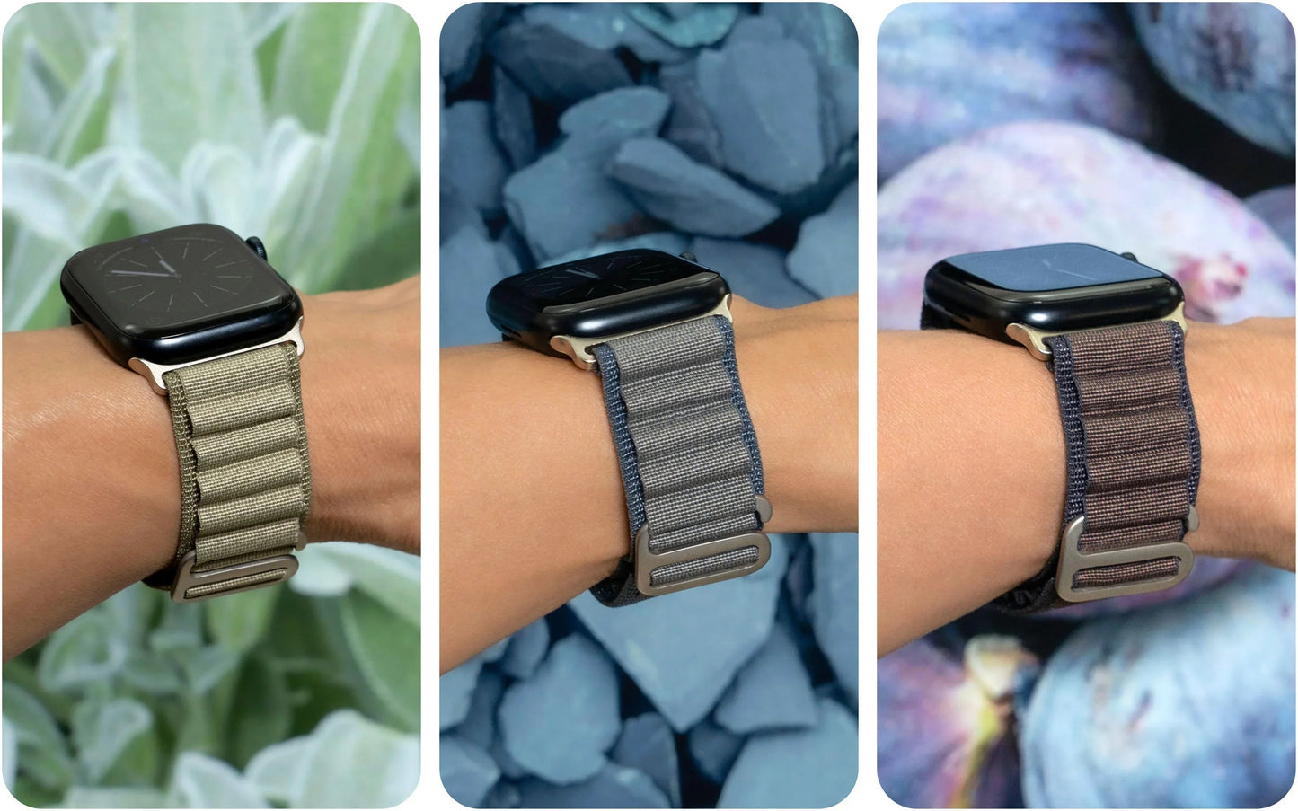 Apple Watch 49/46/45/44mm Torrii Solar Belt - Slate