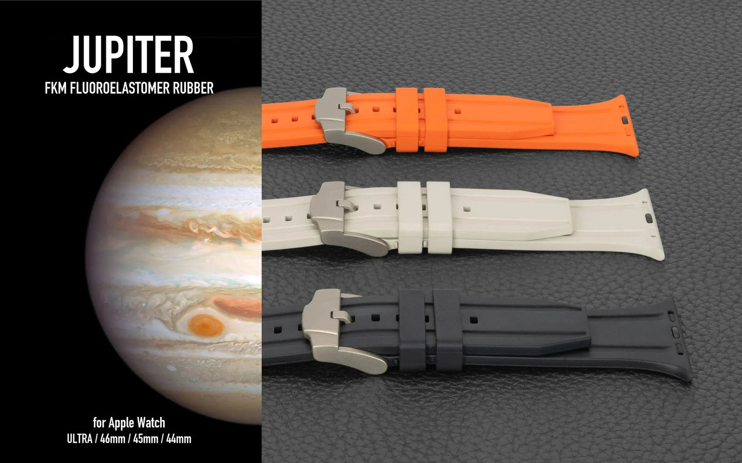 Apple Watch 49/46/45/44mm Torrii Belt Jupiter - Orange