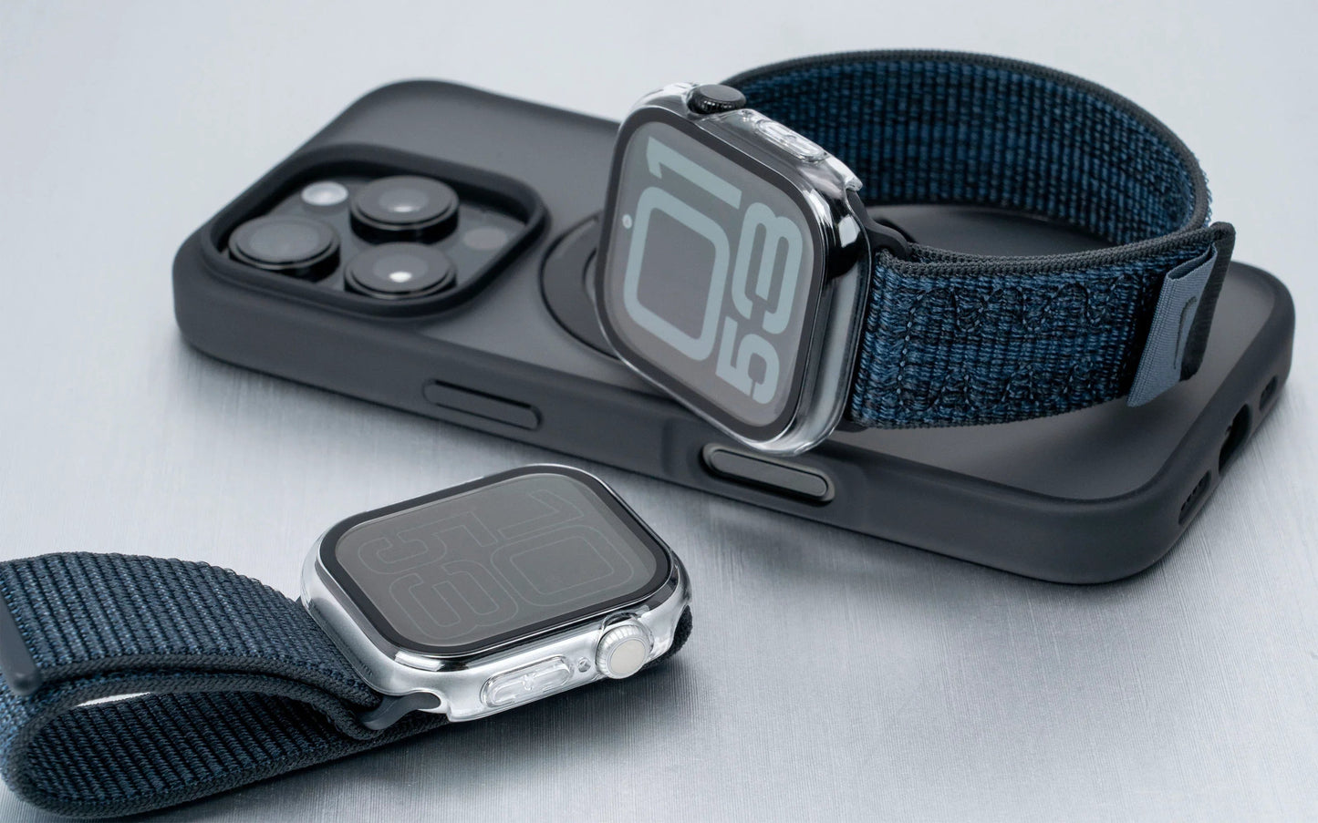 Apple Watch Series 11 & 10 42mm Torrii Torero Case + Screen Protector - Clear