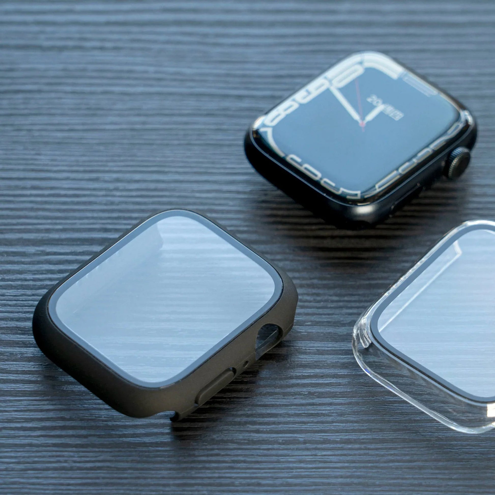 Apple Watch 44/45mm Torrii Torero Bumper Case + Screen Protector - Black