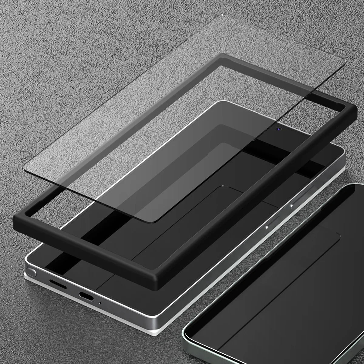 Araree Samsung S25 Core Glass Screen Protector - Clear