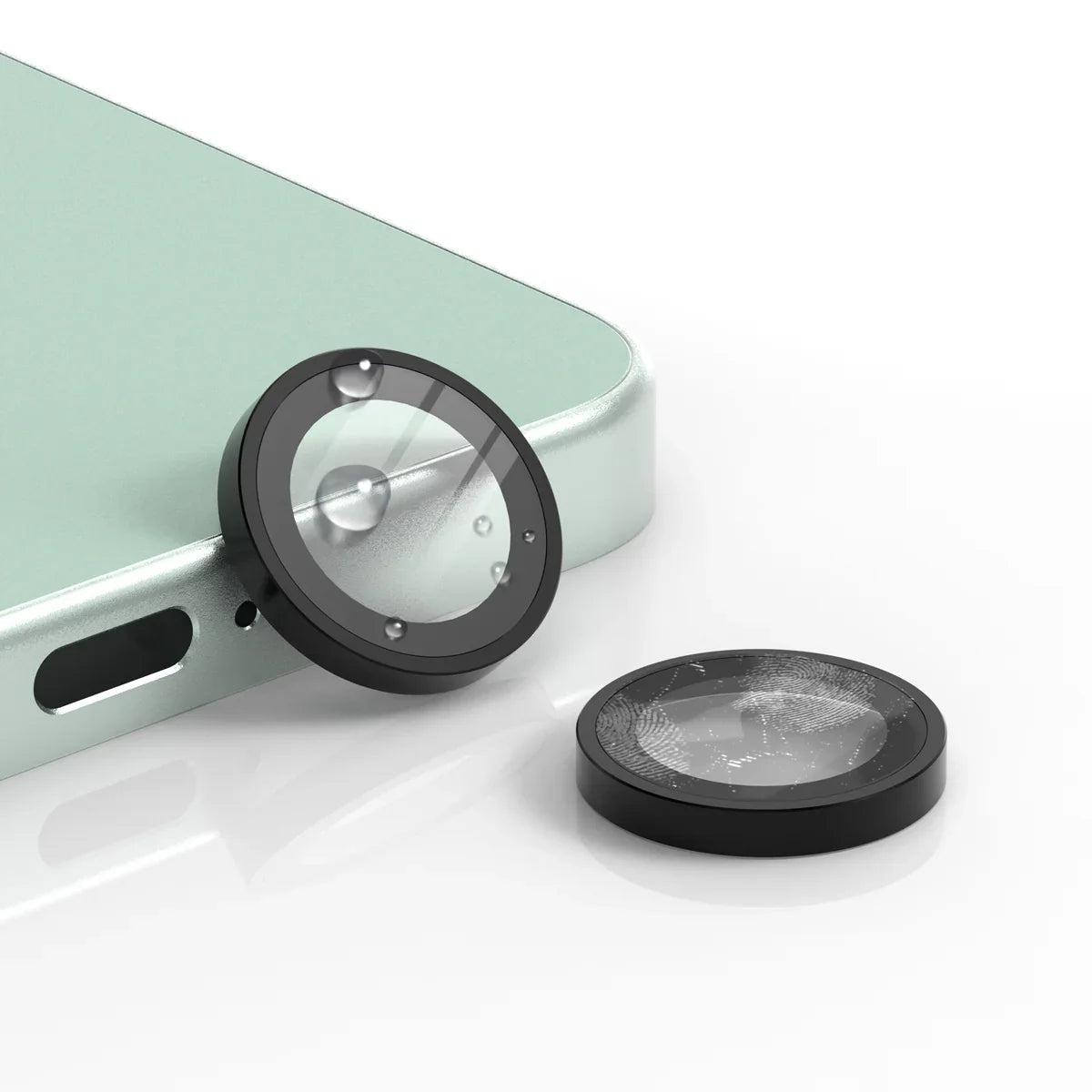 Araree Samsung S25 Metal Ring Camera Lens - Clear