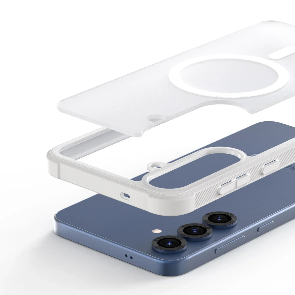 Araree Samsung S25 Plus Duple Armor Magsafe Case - White