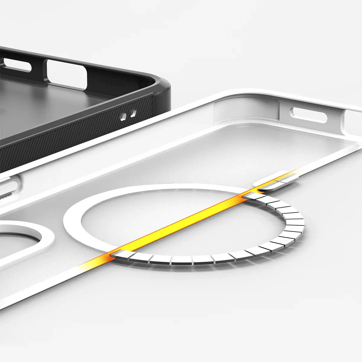 Araree Samsung S25 Plus Duple Armor Magsafe Case - White