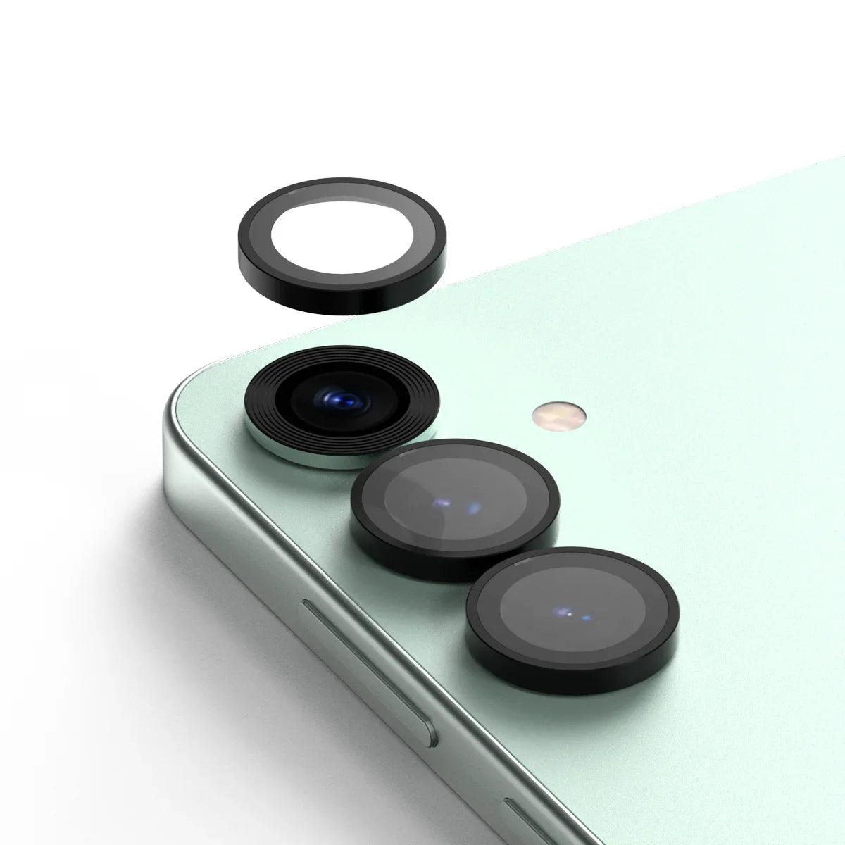 Araree Samsung S25 Plus Metal Ring Camera Lens - Clear