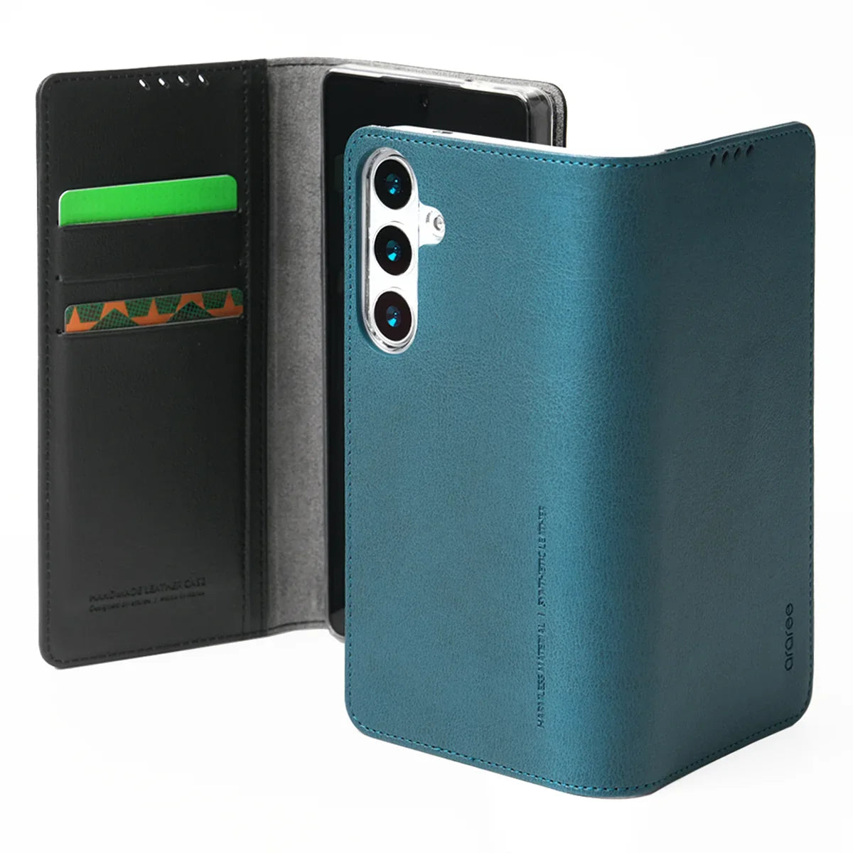 Araree Samsung S25 Plus Mustang Diary Case - Ash Blue