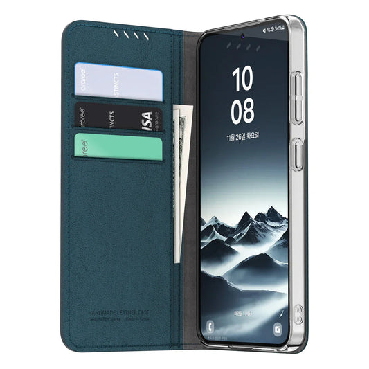 Araree Samsung S25 Plus Mustang Diary Case - Ash Blue