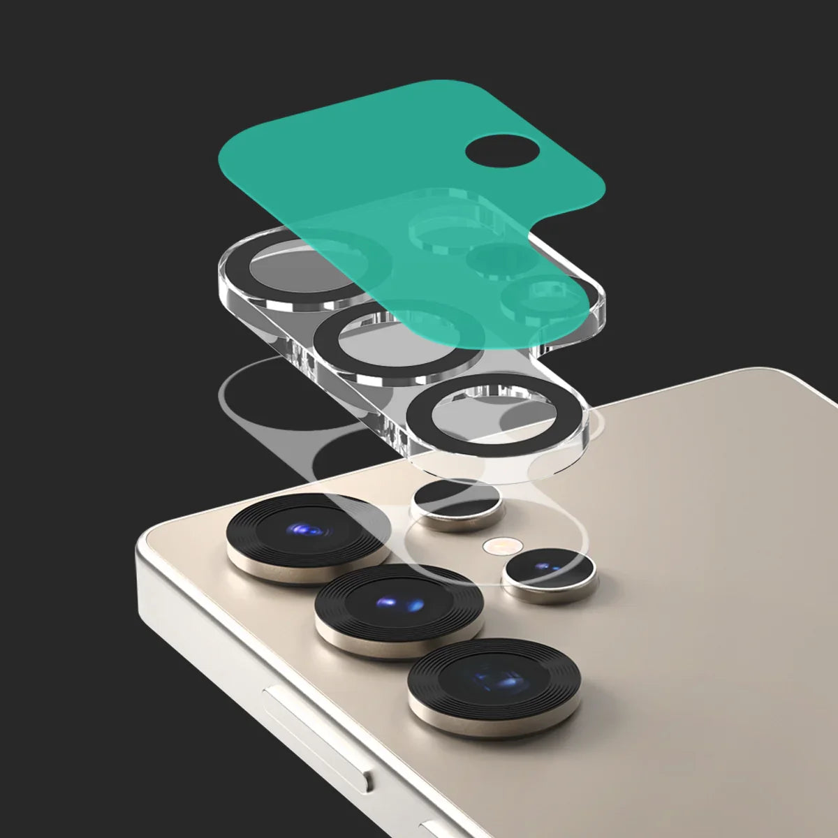 Araree Samsung S25 Ultra C-Subcore Full Camera Protector - Clear