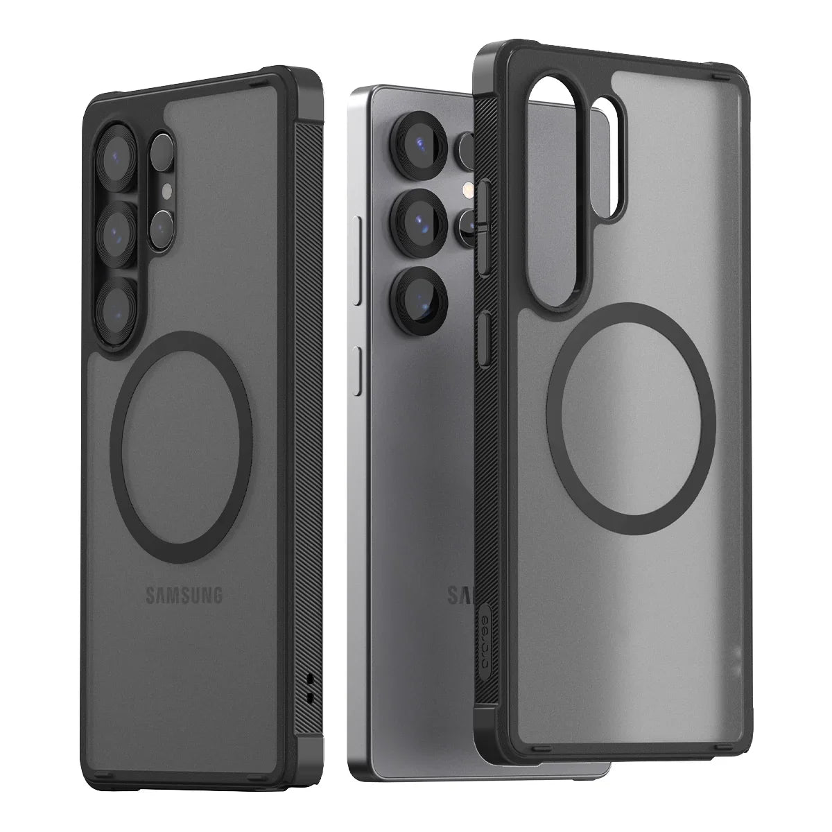 Araree Samsung S25 Ultra Duple Armor Magsafe Case - Black