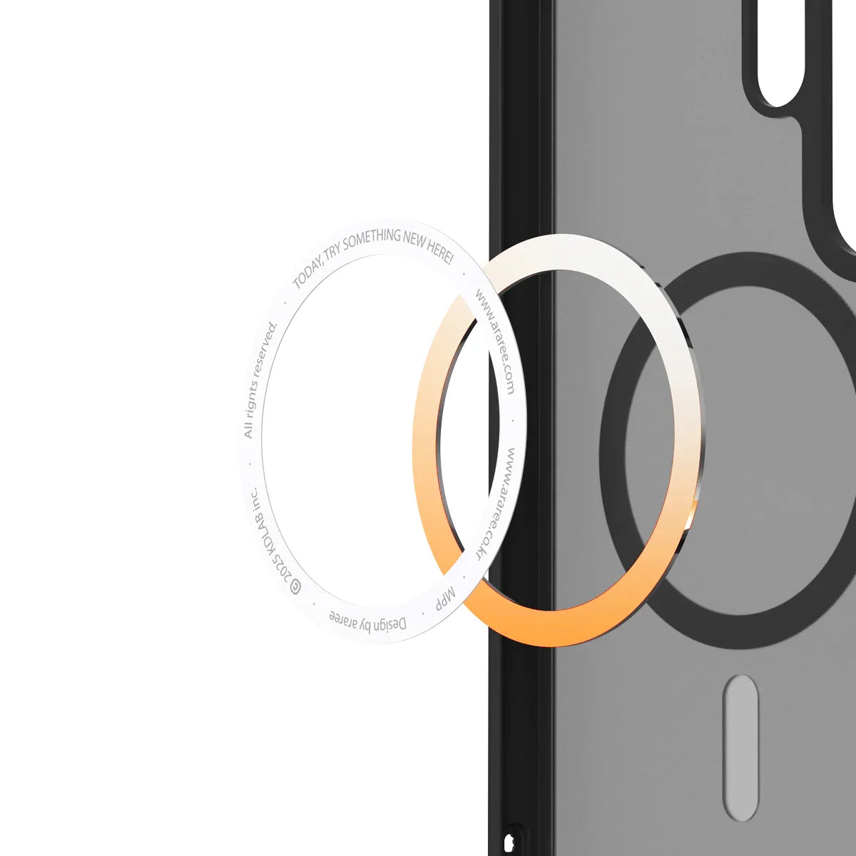 Araree Samsung S25 Ultra Duple Armor Magsafe Case - Black