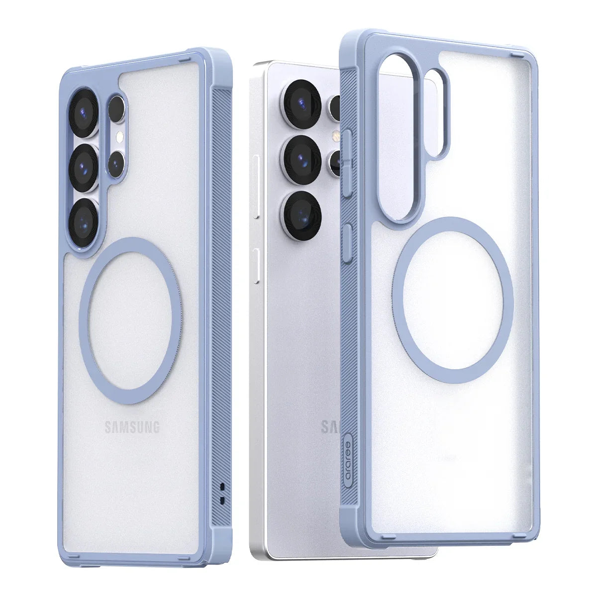 Araree Samsung S25 Ultra Duple Armor Magsafe Case - Stone Blue