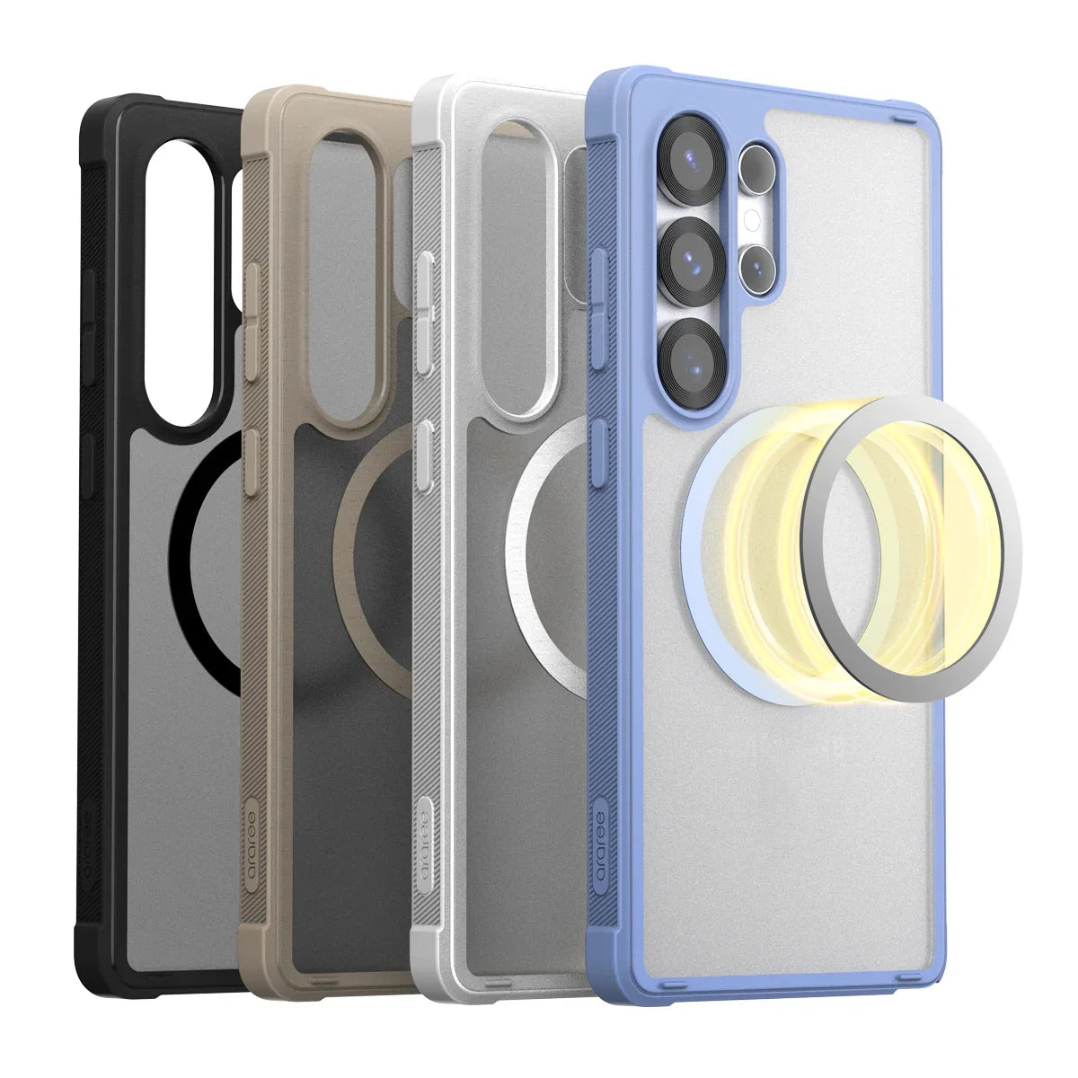 Araree Samsung S25 Ultra Duple Armor Magsafe Case - Stone Blue