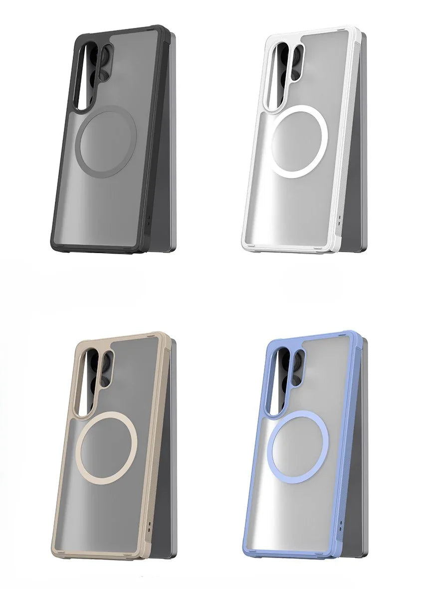 Araree Samsung S25 Ultra Duple Armor Magsafe Case - Stone Grey