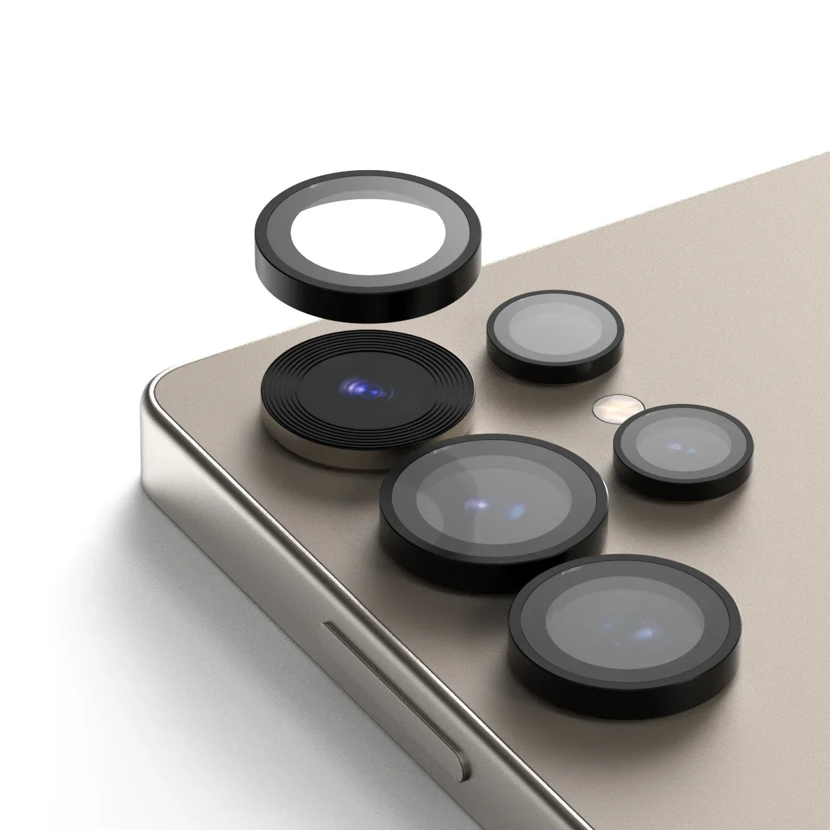 Araree Samsung S25 Ultra Metal Ring Camera Lens - Clear