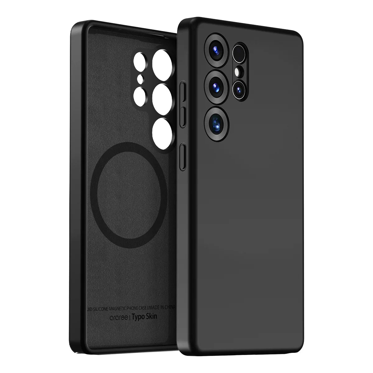 Araree Samsung S25 Ultra Typo Skin Magsafe Case - Black