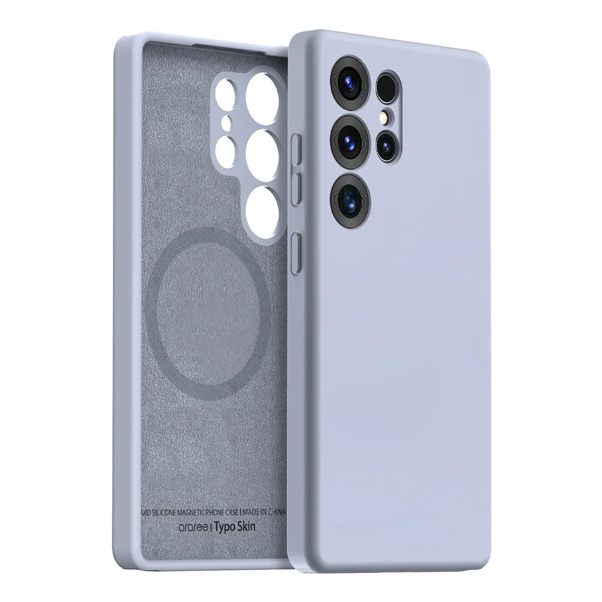 Araree Samsung S25 Ultra Typo Skin Magsafe Case - Stone Blue