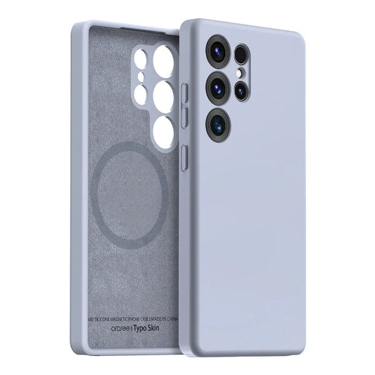 Araree Samsung S25 Ultra Typo Skin Magsafe Case - Stone Blue