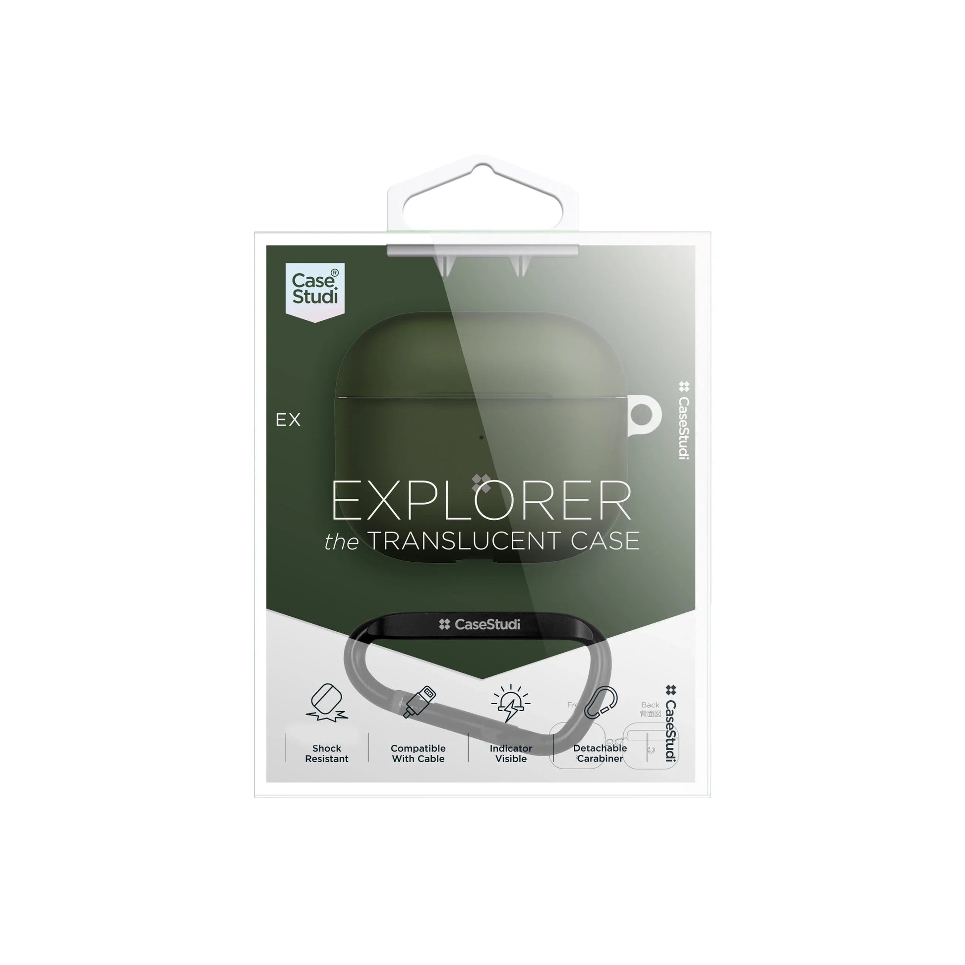 Airpod 3 Casestudi Explorer Series Case - Green