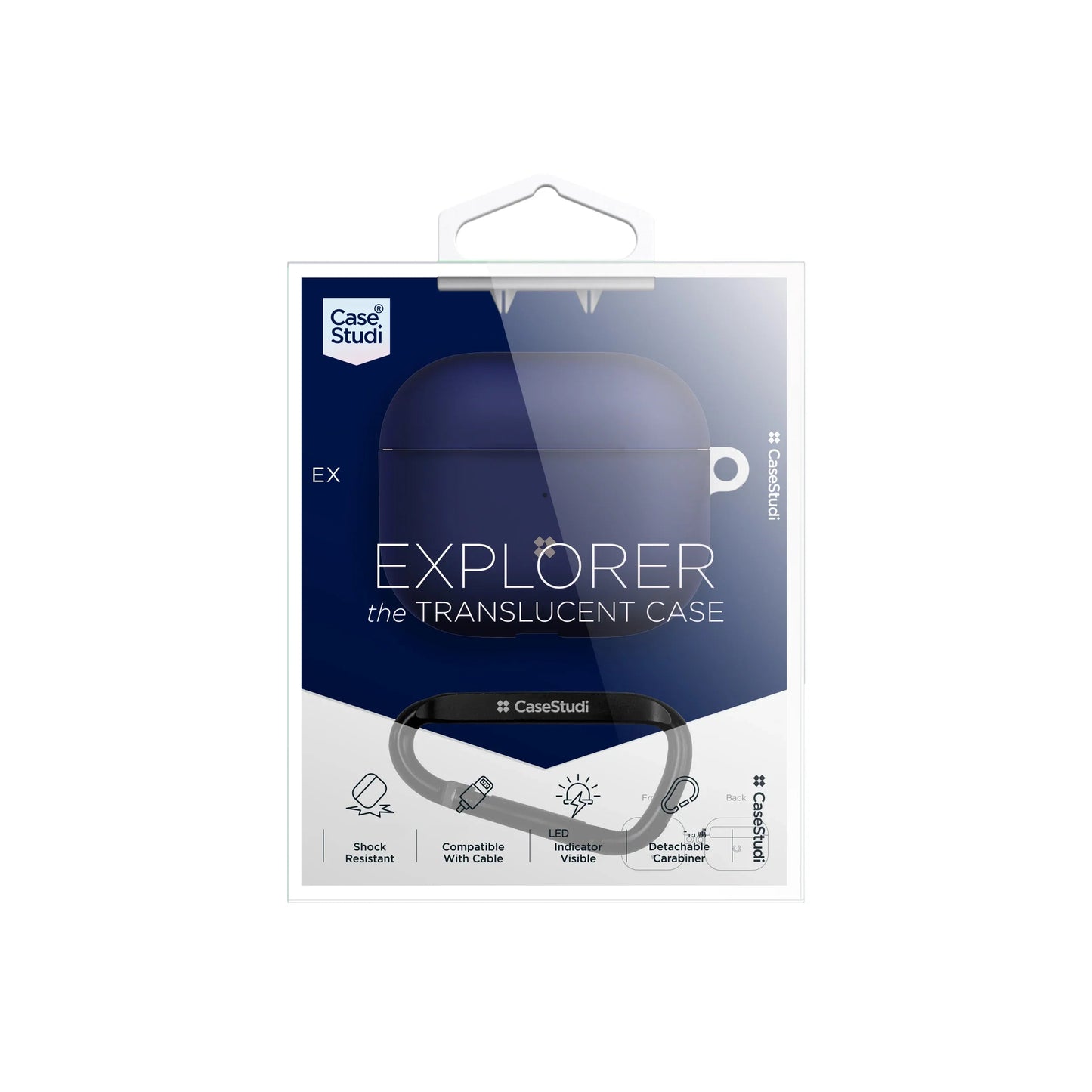 Airpod 3 Casestudi Explorer Series Case - Navy Blue