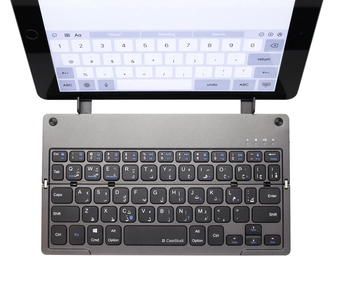 Casestudi Foldboard Bluetooth Wireless Keyboard -Grey
