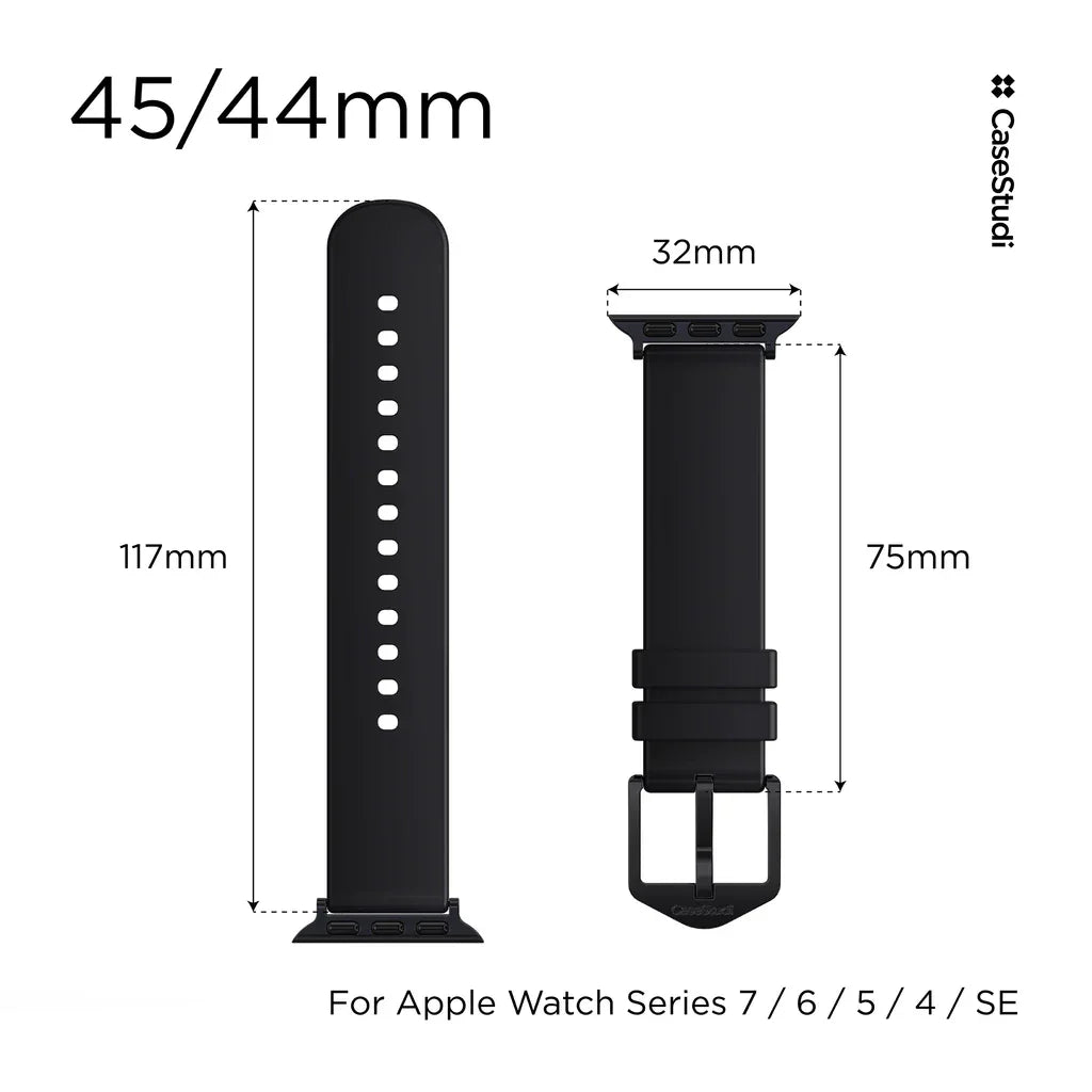 Casestudi Watch 49/46/45/44mm USL Series Strap - Black