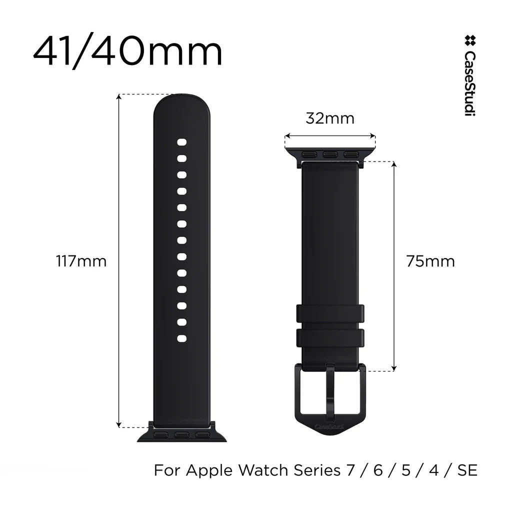 Casestudi Watch 49/46/45/44mm USL Series Strap - Black