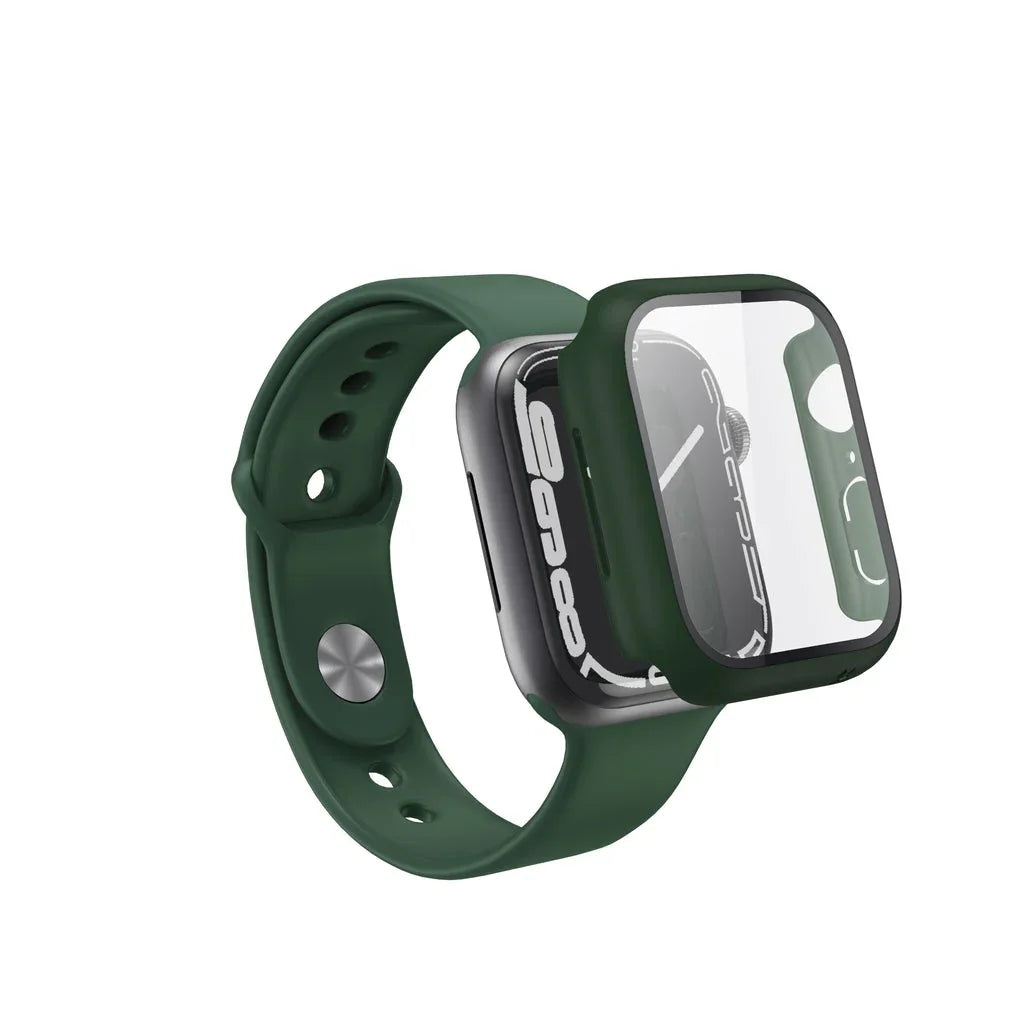 Apple Watch 40/41mm Casestudi Impact Case + Screen Protector - Green