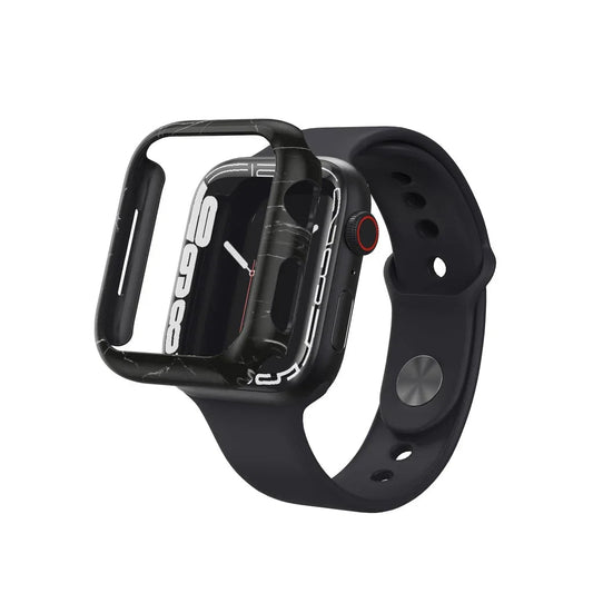 Apple Watch 44/45mm Casestudi Prismart Case - Marble Black
