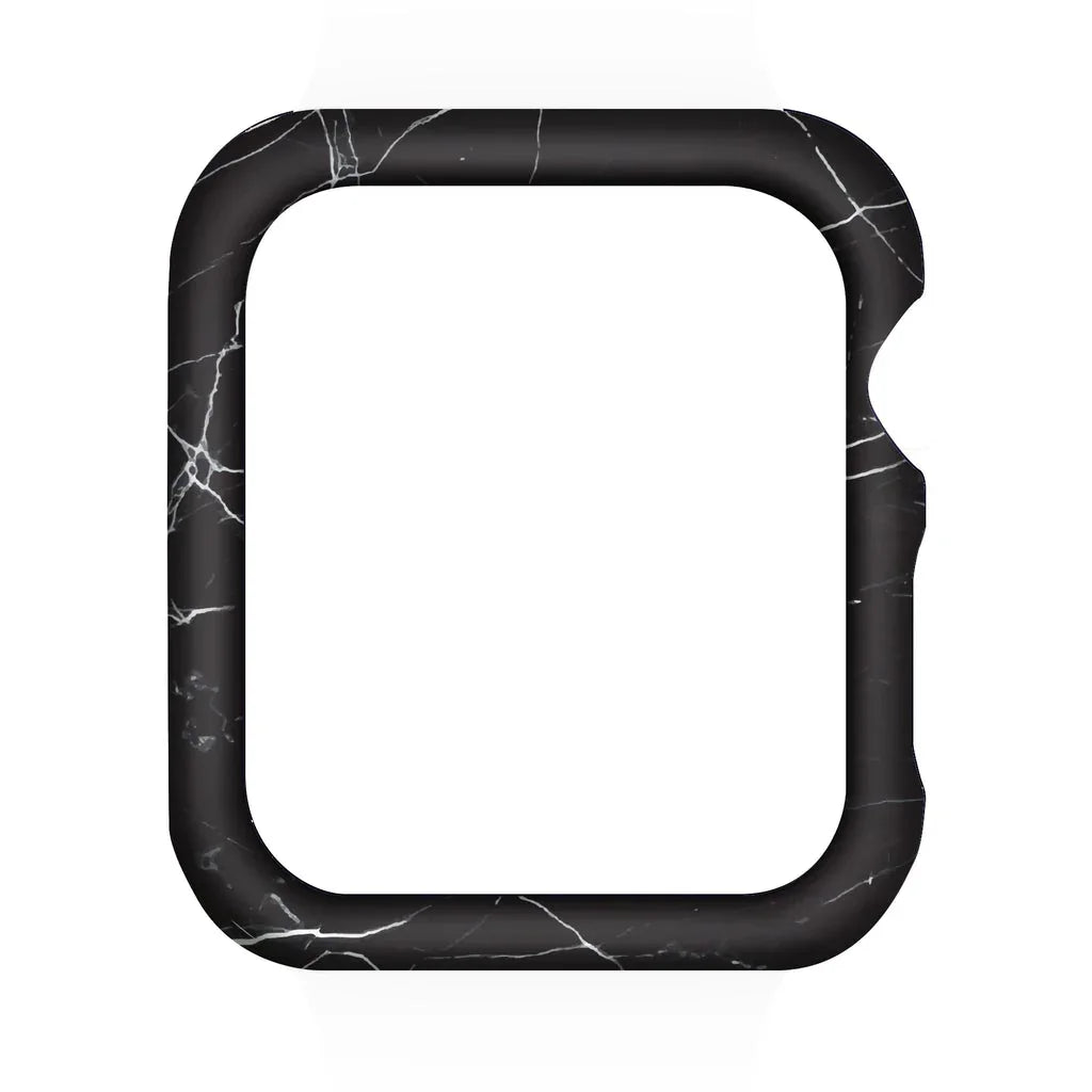 Apple Watch 44/45mm Casestudi Prismart Case - Marble Black