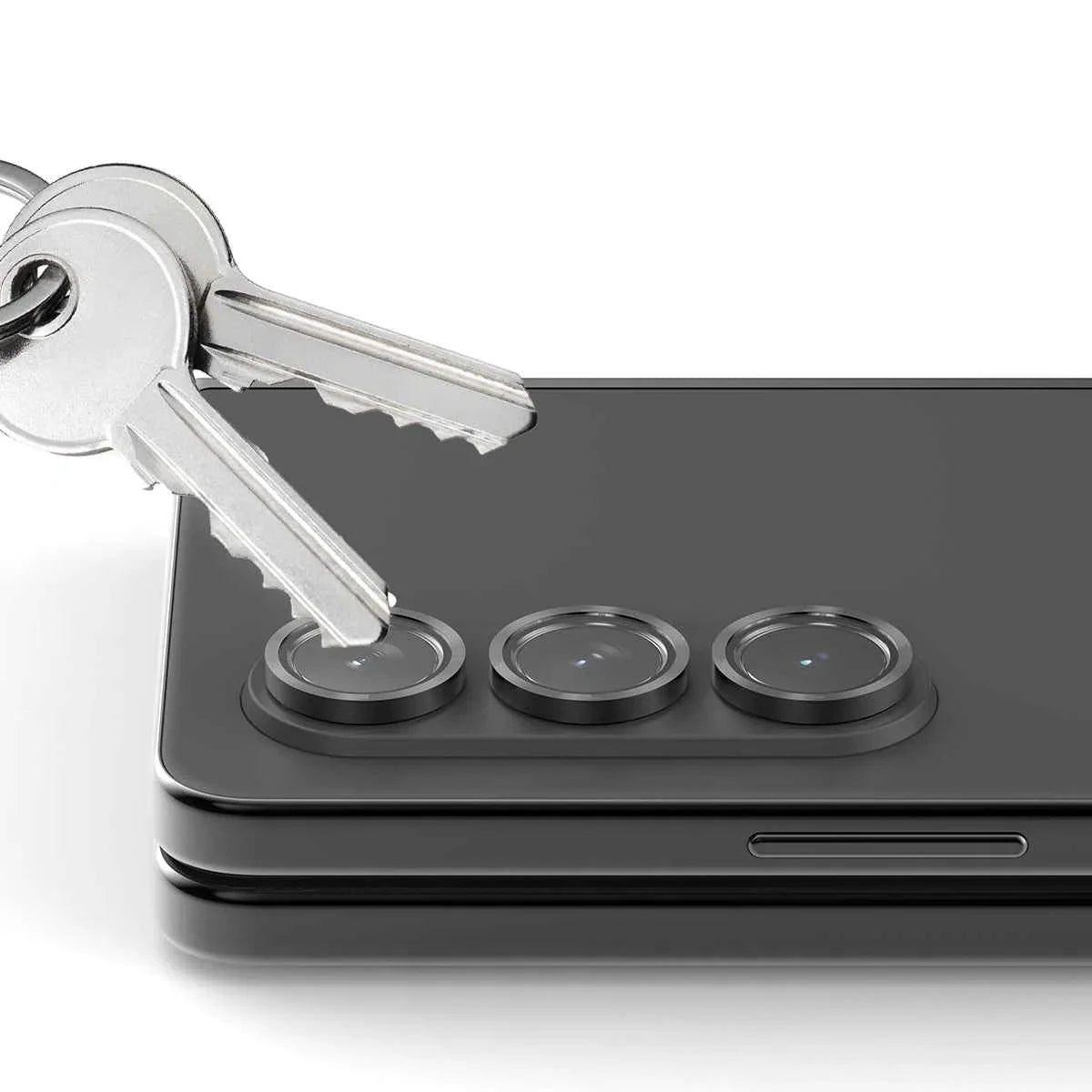 Araree Z Fold 5 Core Camera Lense Glass With Metal Ring - Clear