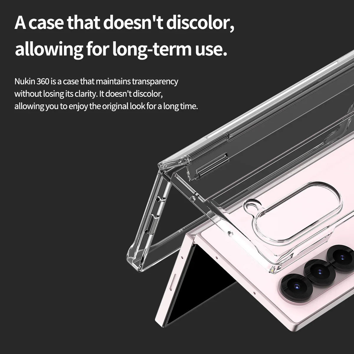 Araree Samsung Z Fold 6 Nukin 360 Case - Clear