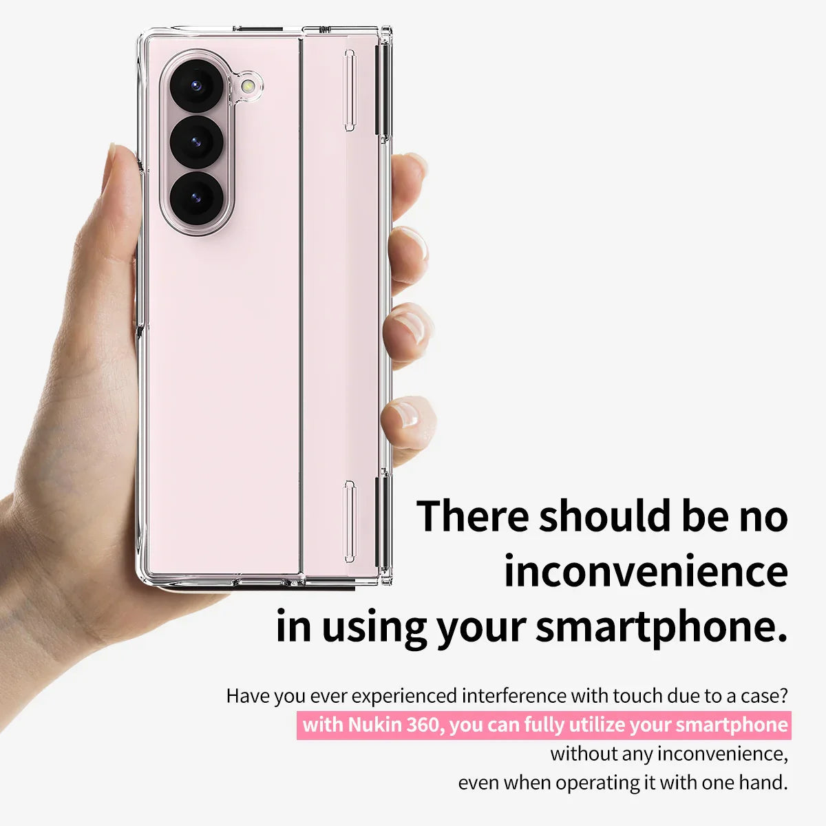 Araree Samsung Z Fold 6 Nukin 360 Case - Clear