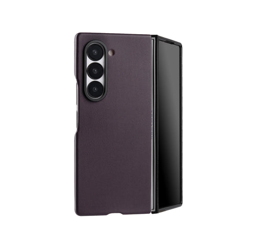 Melkco Galaxy Z Fold6 Origin Series PU Leather Regal Snap Cover - Dark Purple