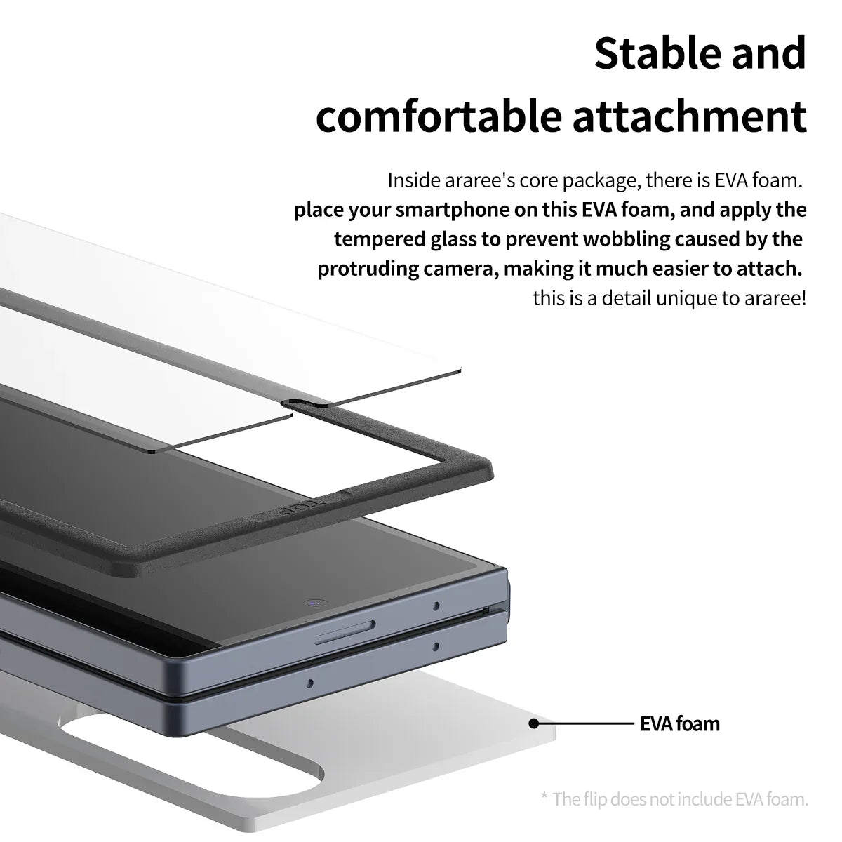 Araree Samsung Z Fold 6 Core Glass - Privacy