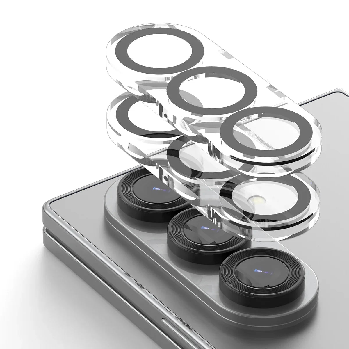 Samsung Z Fold7 Camera Araree Full Lens Protector - Clear (2Pcs)