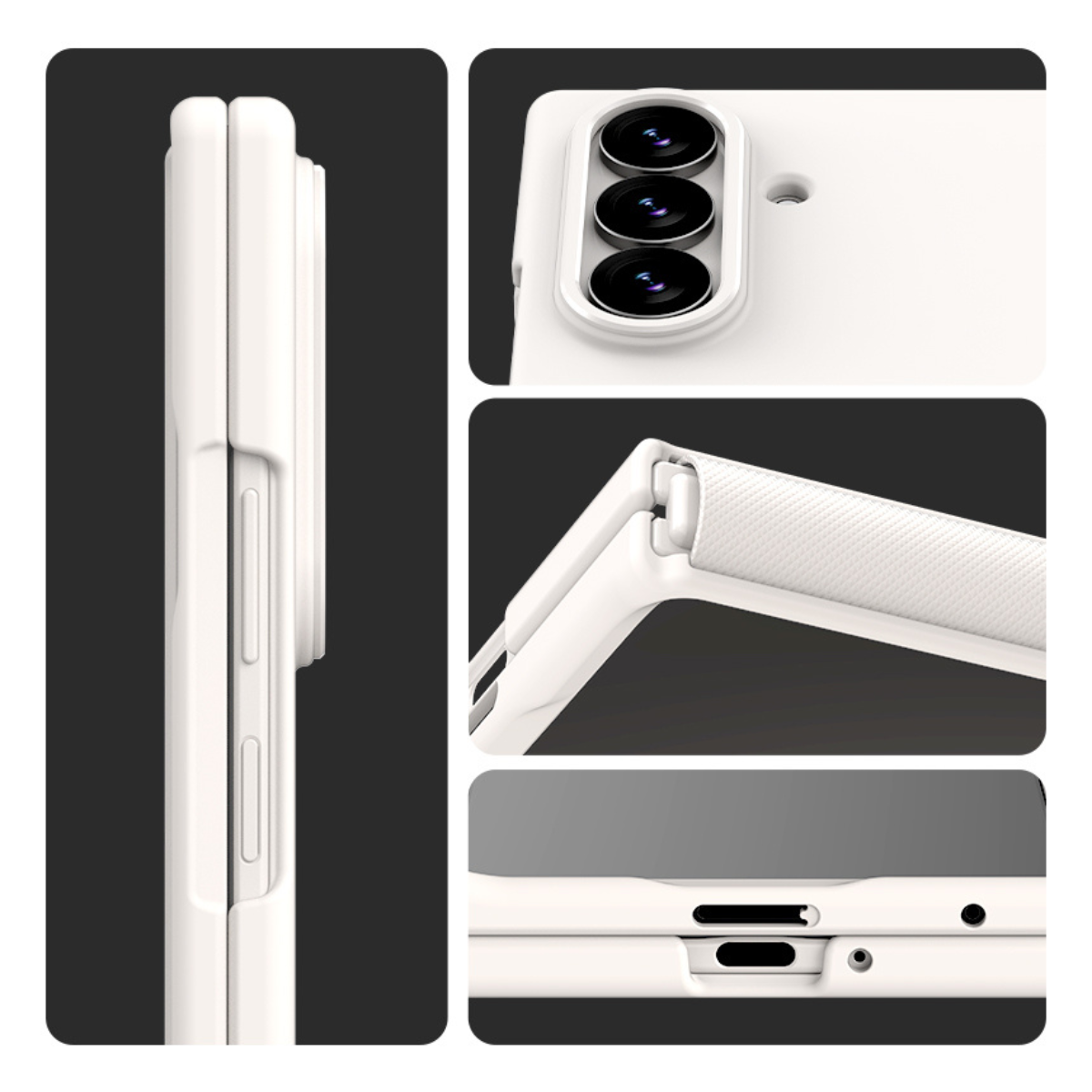 Samsung Z Fold8 Ultra, Araree Aero Flex Magsafe Cover, Cream