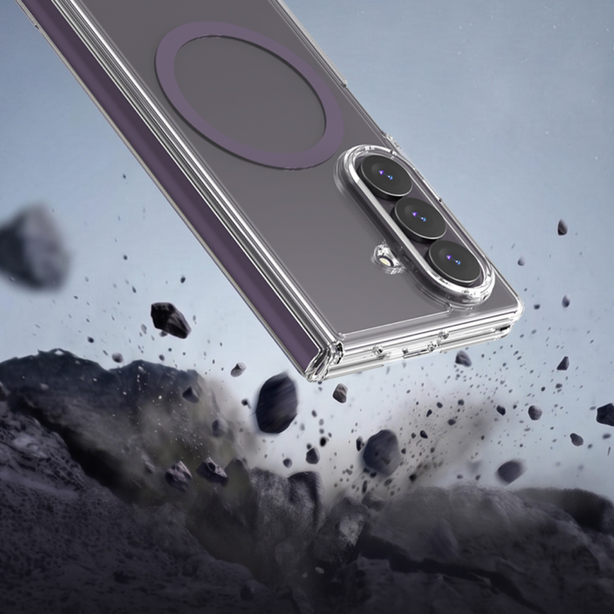 Samsung Z Fold8 Ultra, Araree Duple 360 Magsafe Cover, Violet