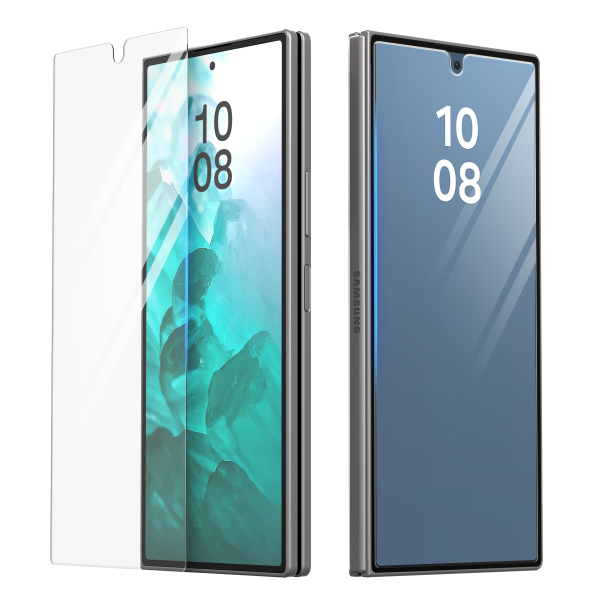 Samsung Z Fold8 Ultra, Araree Core Glass, Clear (2Pcs)