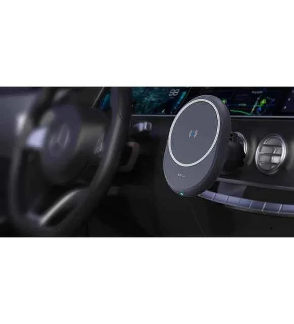 MiLi 15W Carmate Magnetic Wireless Charging Car Mount - Black