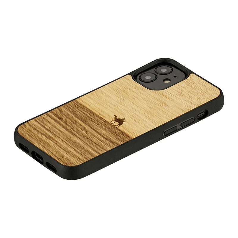 iPhone 12 / 12 Pro, Man & Wood Case - Terra