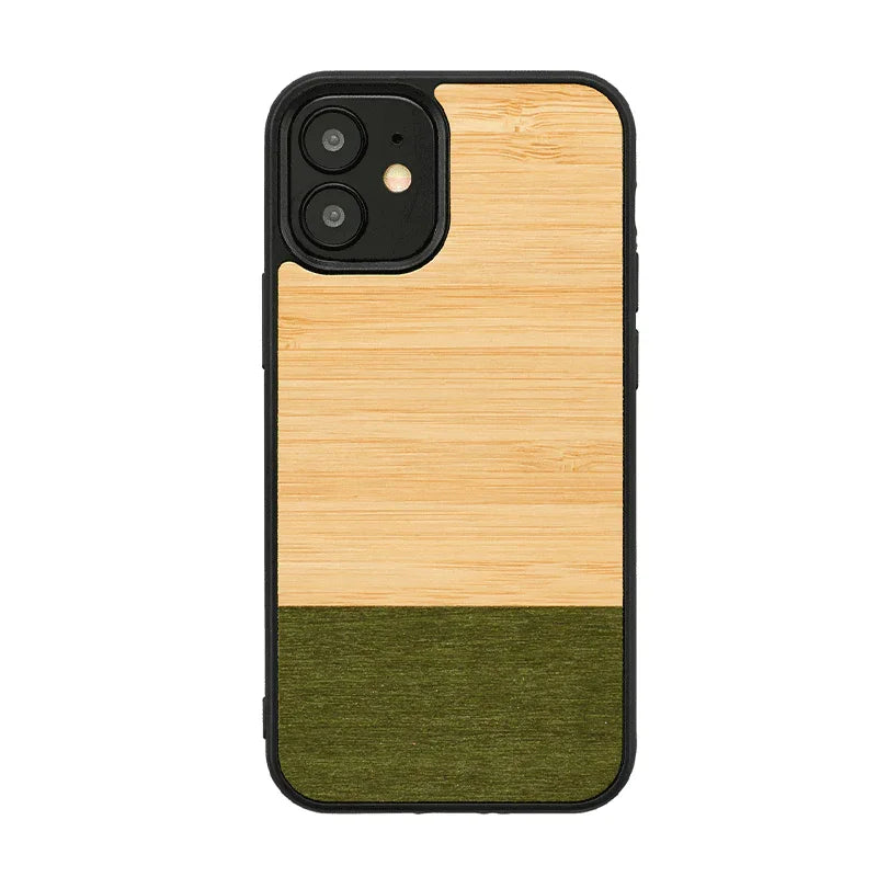 iPhone 12 / 12 Pro, Man & Wood Case - Bamboo Forest