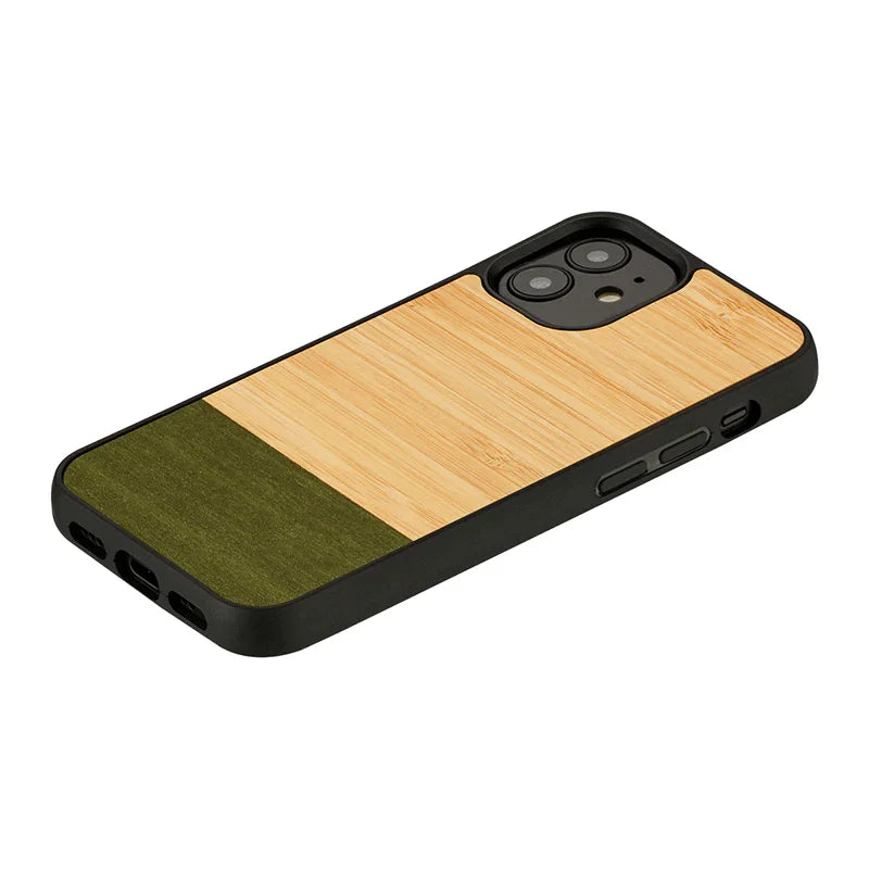 iPhone 12 / 12 Pro, Man & Wood Case - Bamboo Forest
