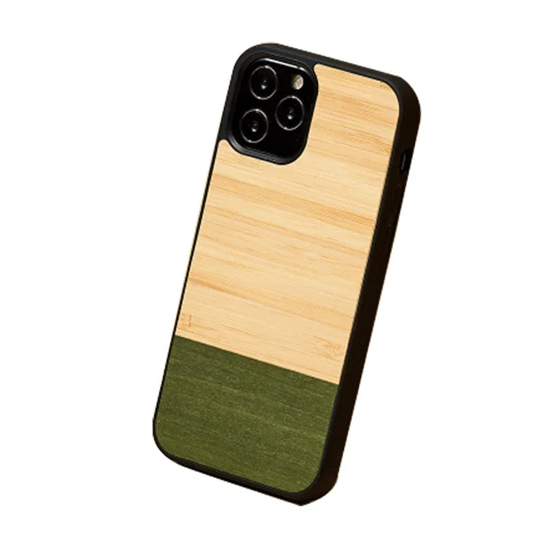 iPhone 12 / 12 Pro, Man & Wood Case - Bamboo Forest
